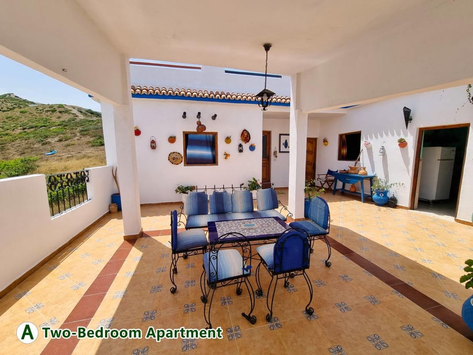 Natural landscape, View (from property/room), Balcony/Terrace, Seating area, Dining area, Mountain view