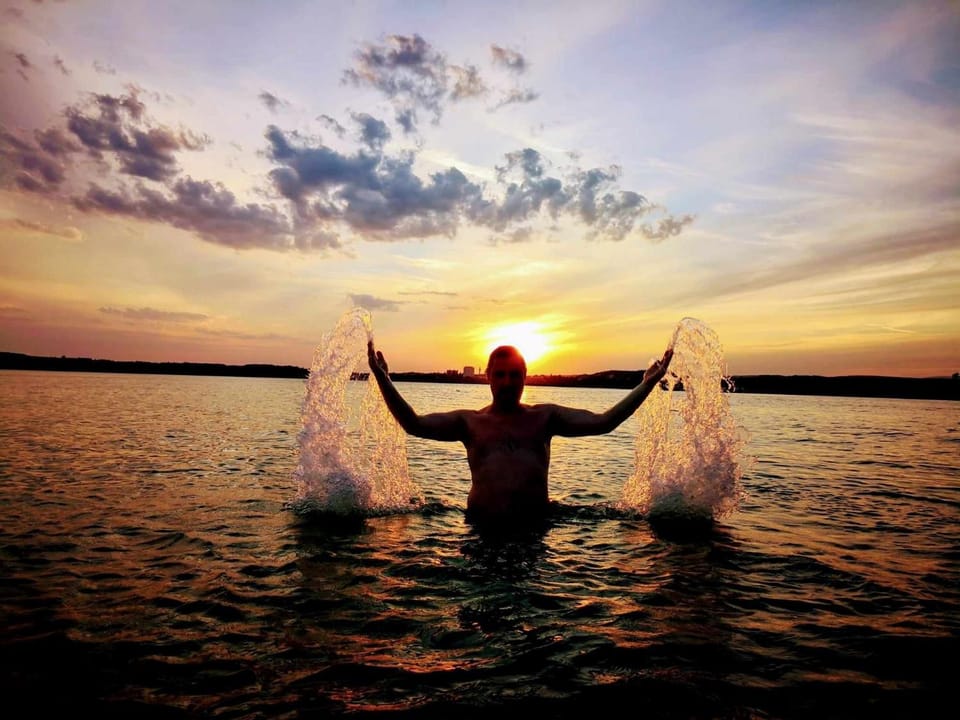 Natural landscape, Sunset