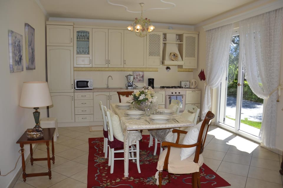 Kitchen or kitchenette, Dining area