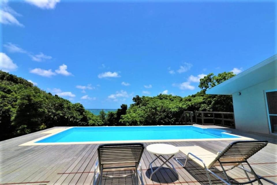 Day, Natural landscape, Pool view, Sea view, Swimming pool, sunbed