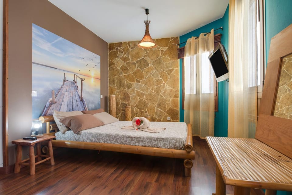 Property building, Living room, Bedroom