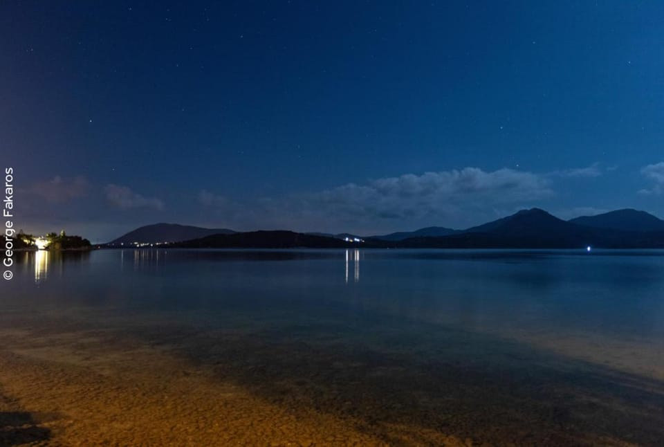 Night, Beach, Sea view