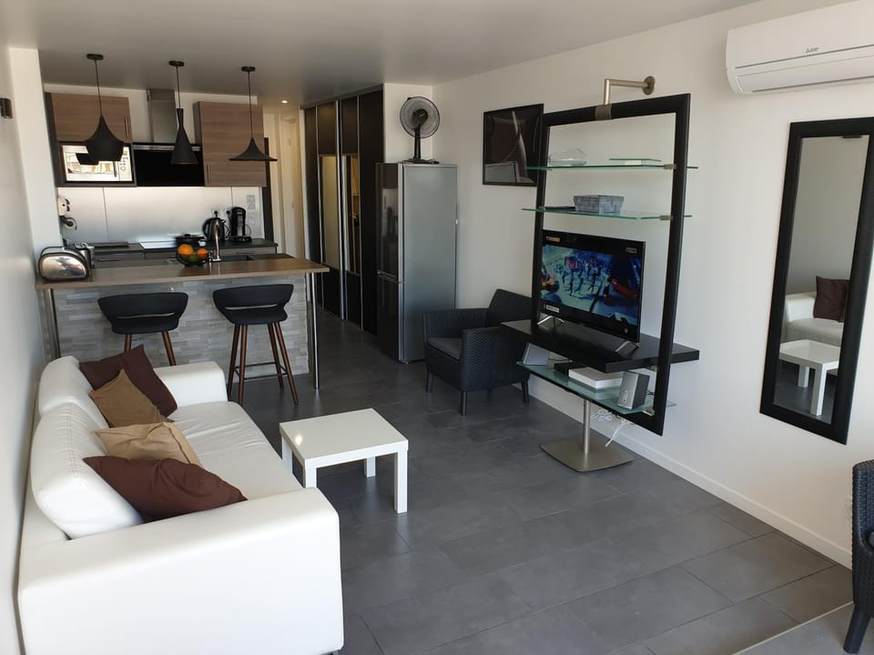 2Cap d'Agde NATURISTE Grand T2 de standing avec GARAGE privé Apartment in Agde