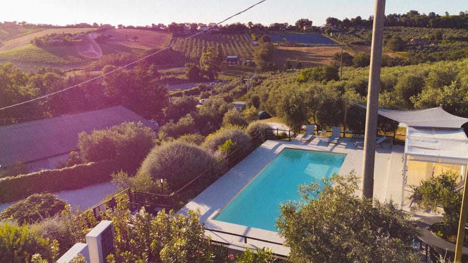 Spring, Day, Natural landscape, Pool view, Swimming pool