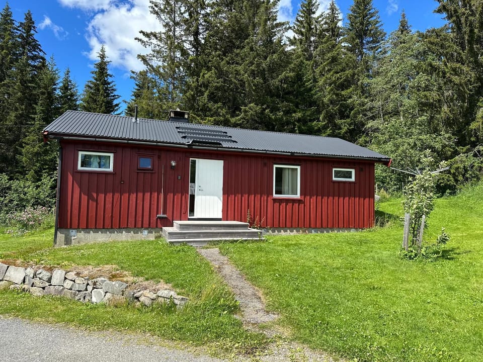 Cabin with great view close to town and ski area Cabin in Lillehammer