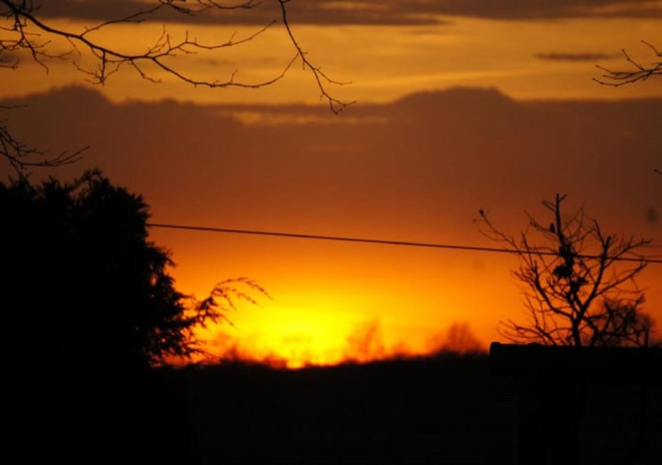 Natural landscape, Sunset