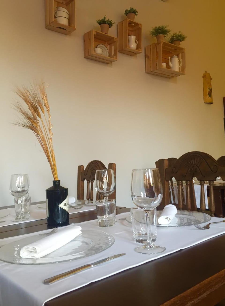 Dining area