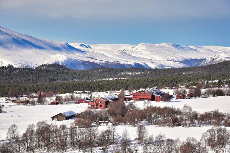 Natural landscape, Winter, Mountain view