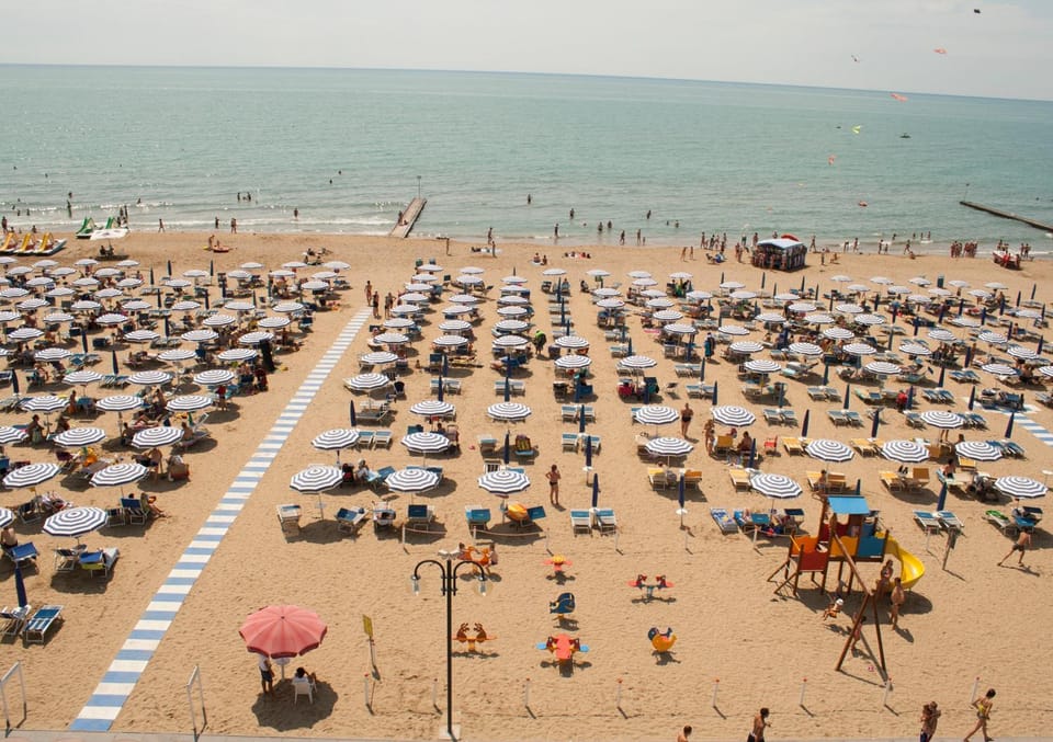 Beach, sunbed