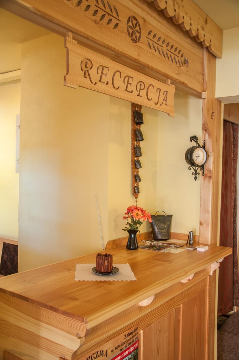 Lobby or reception, Decorative detail