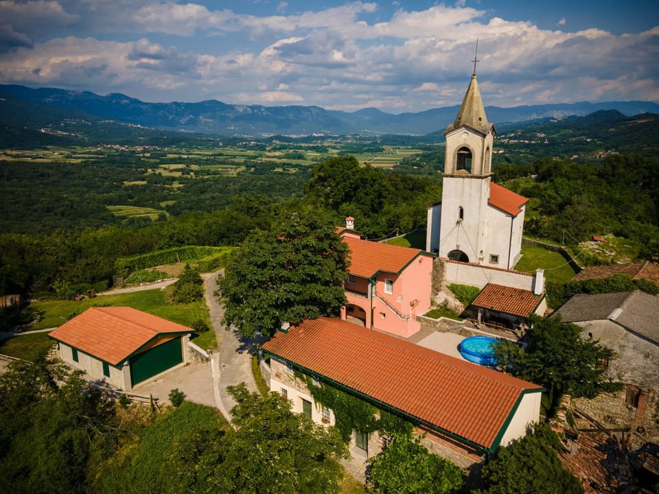 Day, Bird's eye view, Mountain view