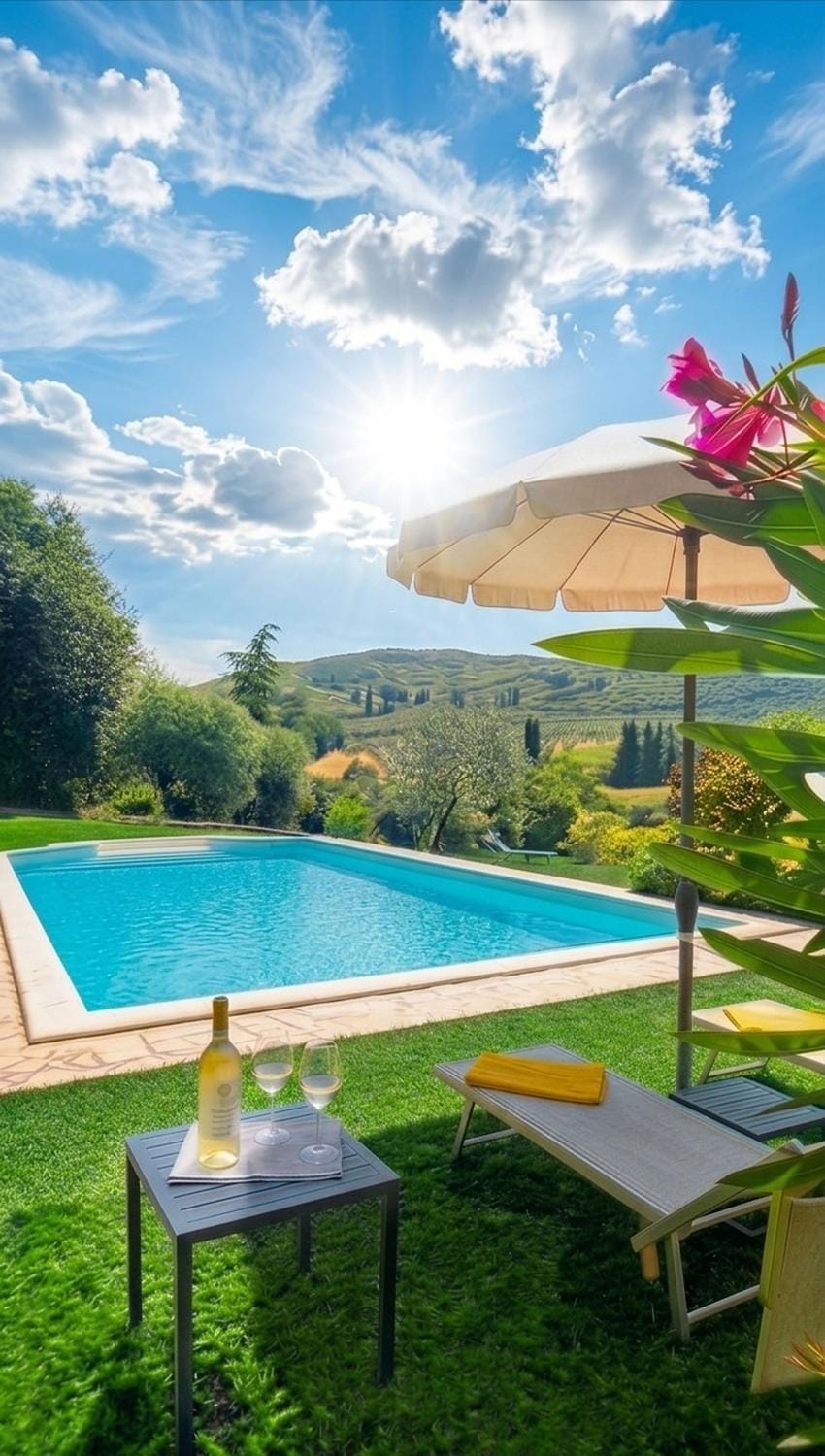 Property building, Swimming pool