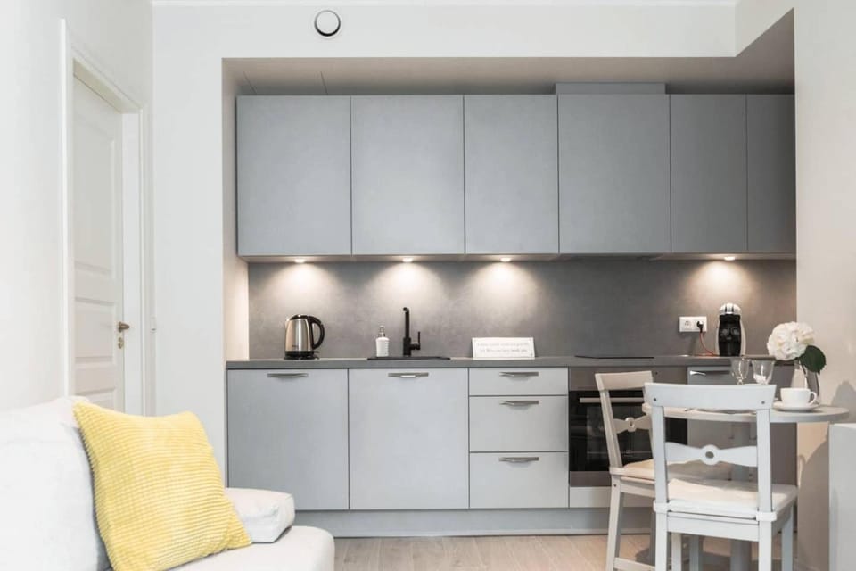 Coffee/tea facilities, Kitchen or kitchenette, Living room, Seating area, Dining area, dishwasher, oven, pet friendly, stove