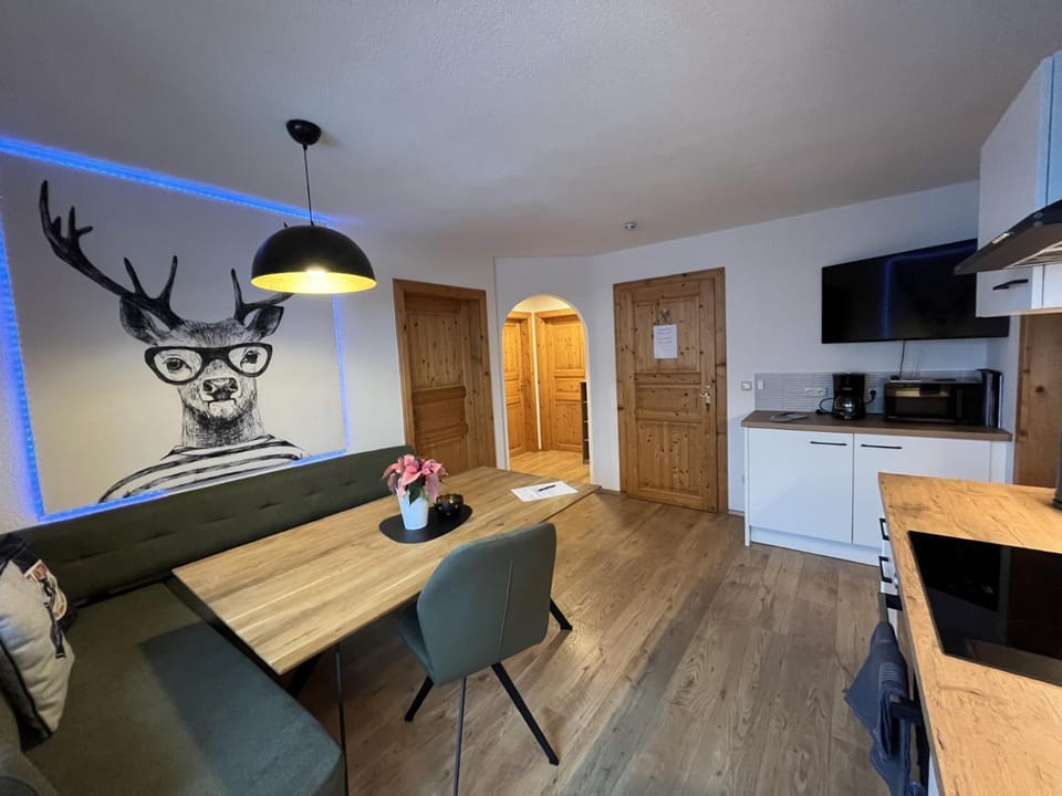 Kitchen or kitchenette, Living room, Dining area, kitchen