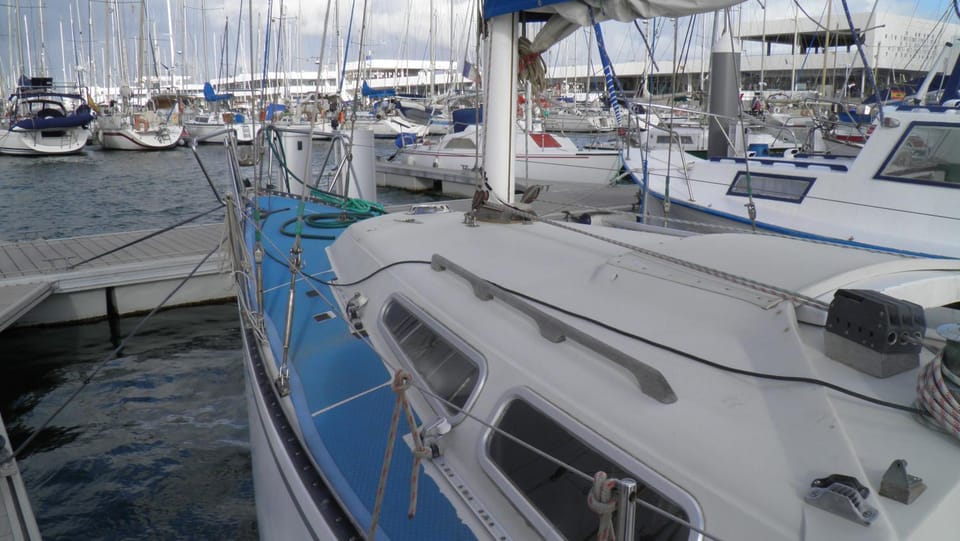 Velero Freja Docked boat in Isla de Lanzarote
