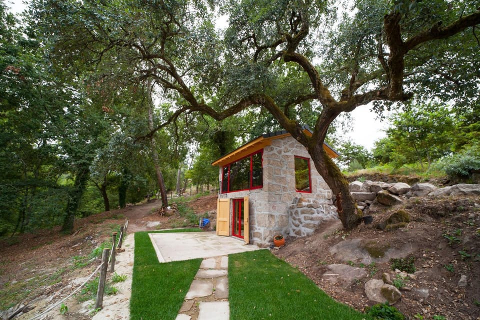 Property building, Natural landscape, Garden view