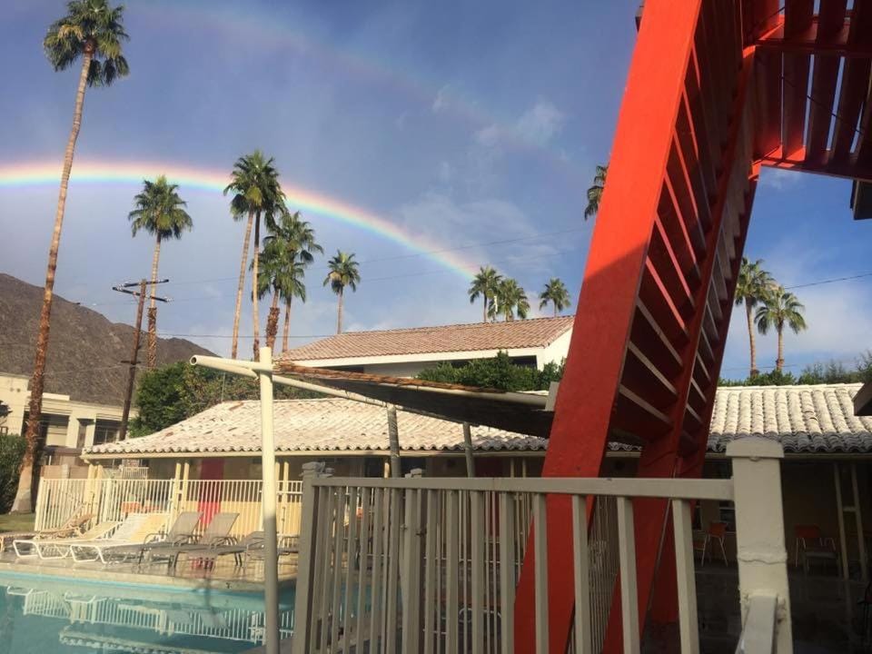 Property building, Natural landscape, Mountain view, Pool view, Swimming pool