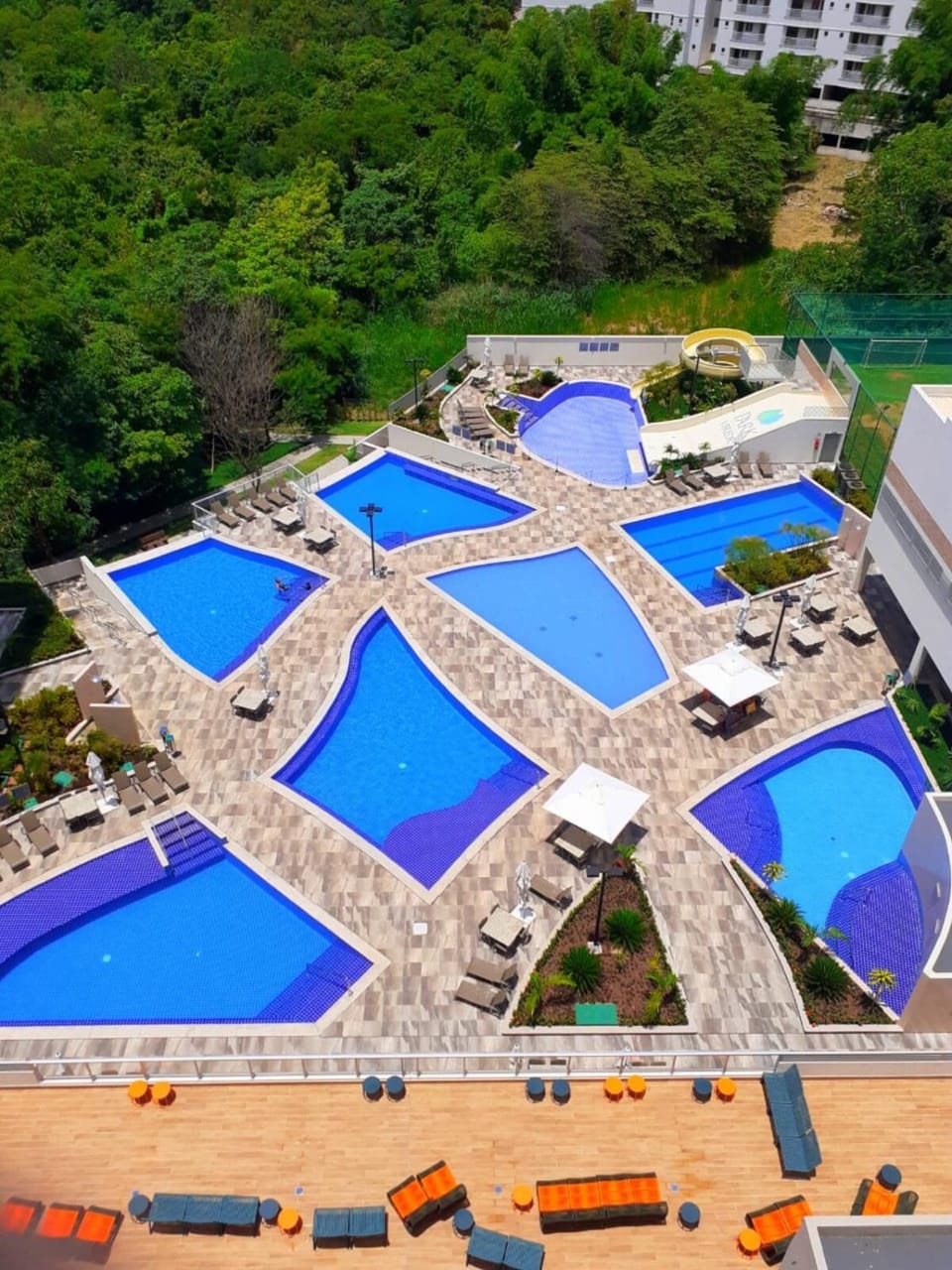 Flats Park Veredas • Margens do Rio • Vista Serra de Caldas • Prox. Hot Park Apartment in State of Goiás