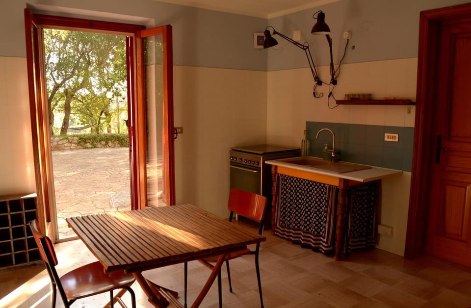 Summer, Kitchen or kitchenette, Kitchen or kitchenette, Communal kitchen, Garden view, kitchen