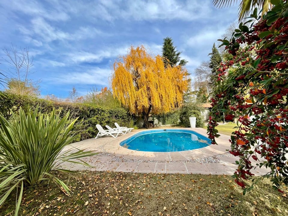 Autumn, Garden view, Garden view, Swimming pool