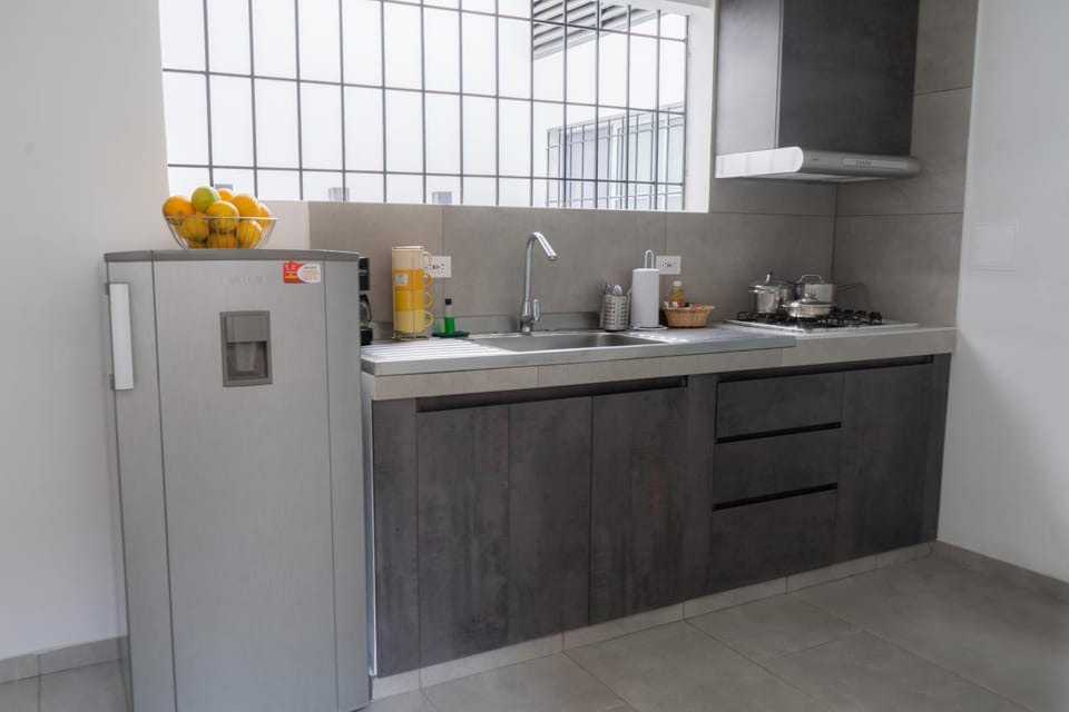 Kitchen or kitchenette, Communal kitchen, stove, kitchen