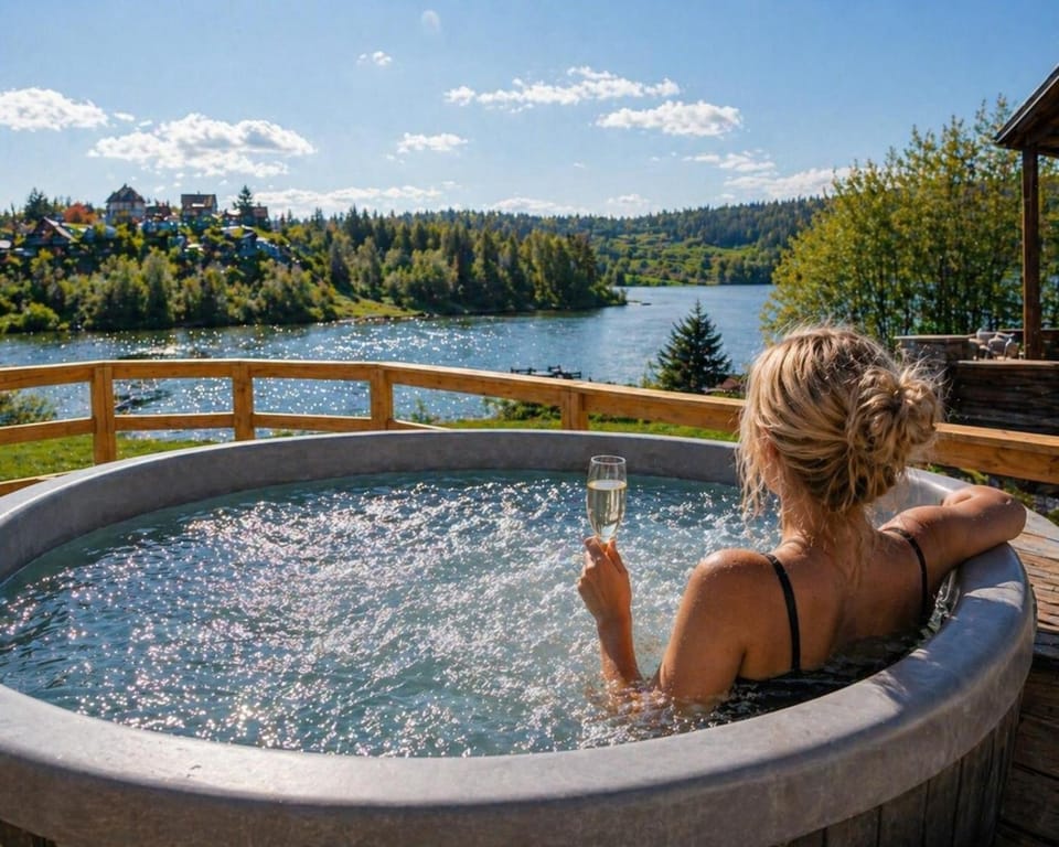 Nearby landmark, Hot Tub, Lake view
