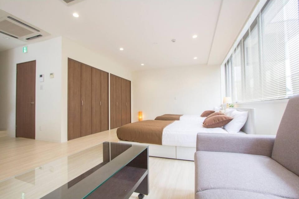 Bed, Living room, Bedroom