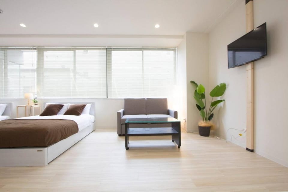Living room, Bedroom