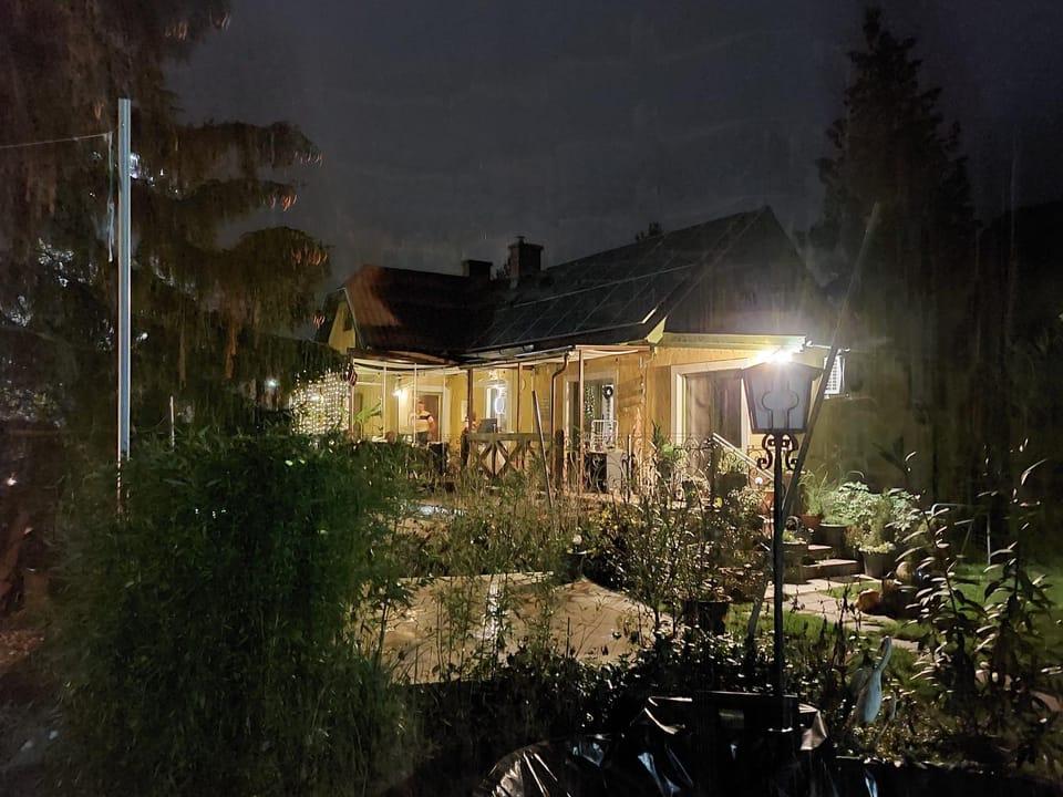 Property building, Night