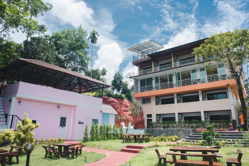 Property building, Garden