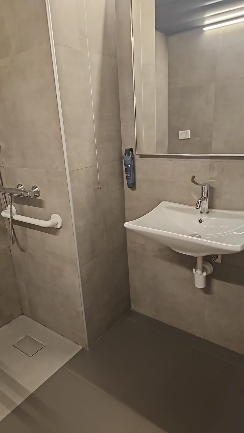 Shower, Bathroom, Facility for disabled guests