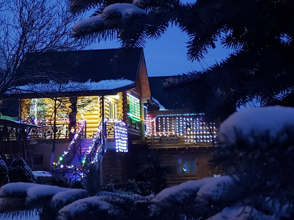 Sadyba Medova nasoloda Nature lodge in Ukraine