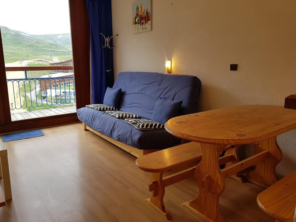Studio 5 pers. à Arc 2000, vue pistes, balcon - FR-1-411-350 Apartment in Bourg-Saint-Maurice