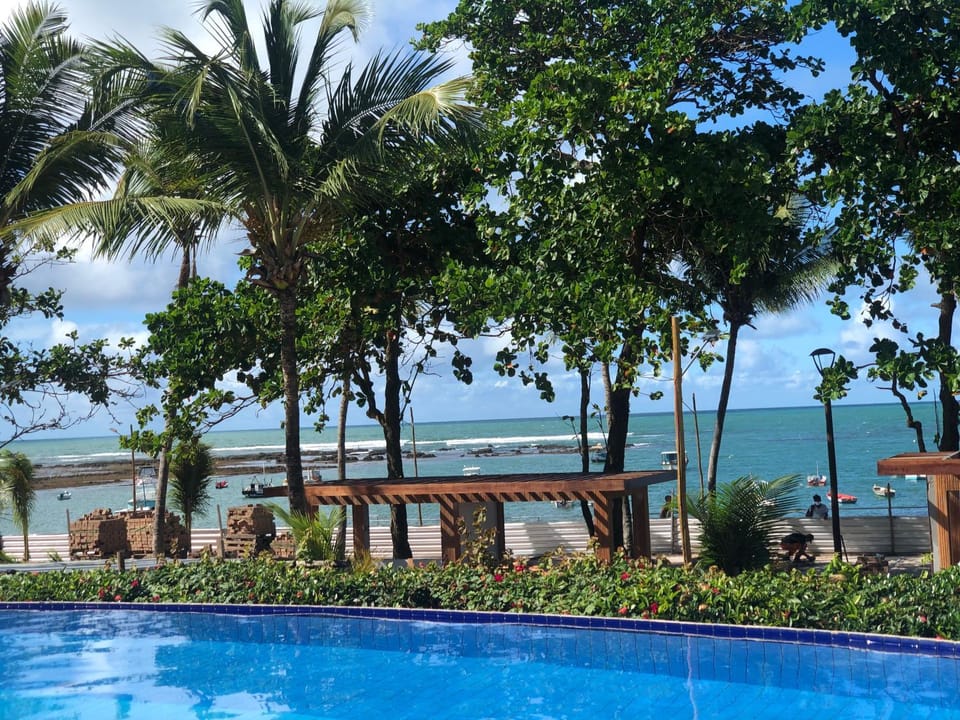 Pool view, Sea view, Swimming pool
