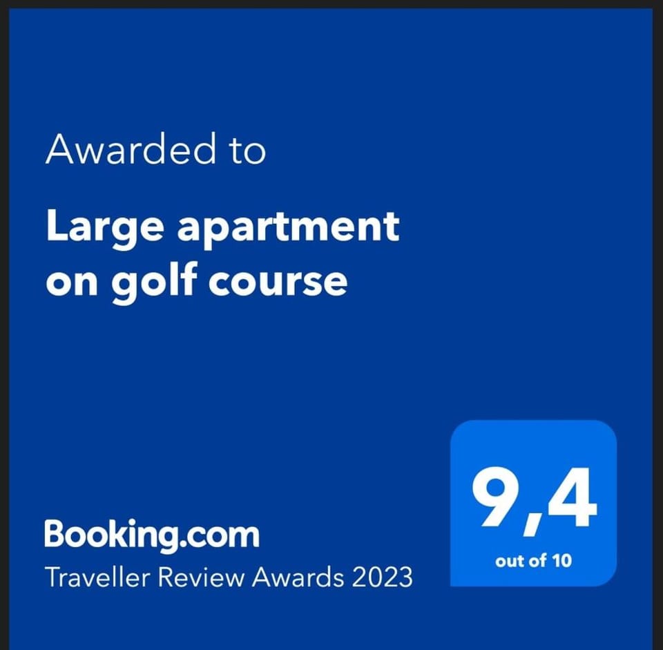 Large apartment on golf course Apartment in Abona