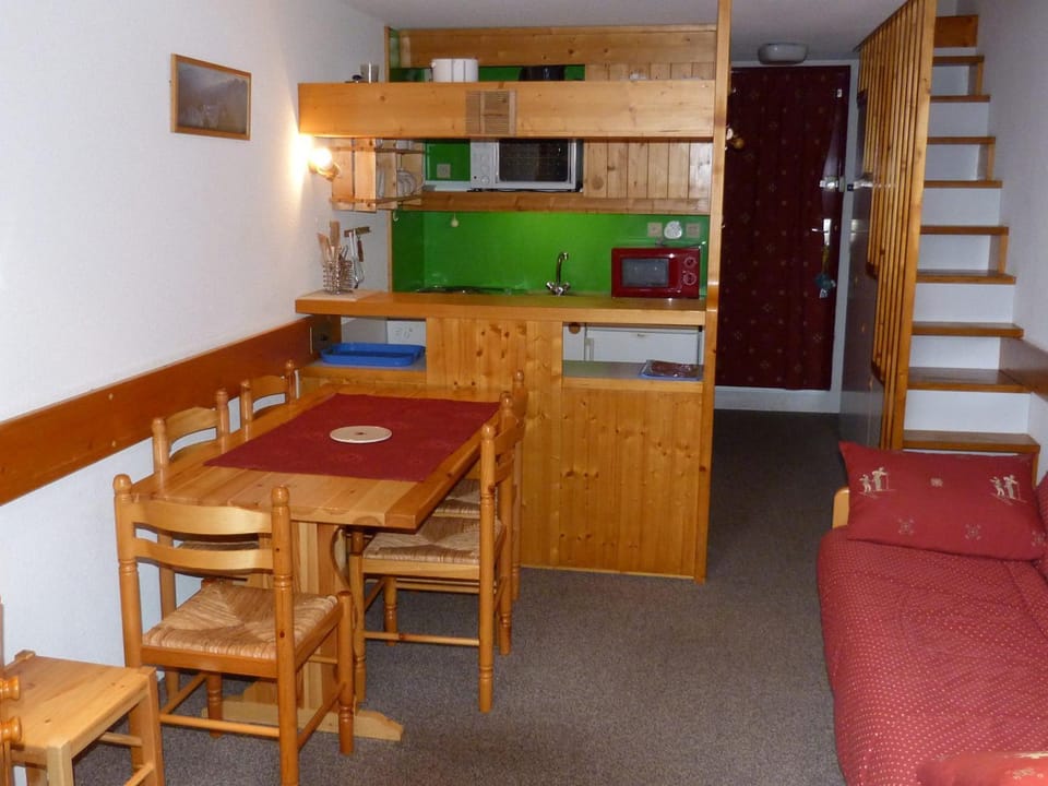 Appartement duplex skis aux pieds 6 personnes aux Arcs, animaux admis - FR-1-411-222 Apartment in Landry