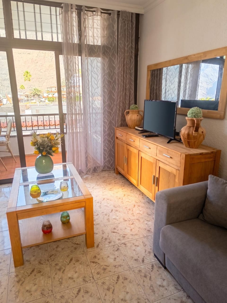 Comfortable bungalow in Santiago del Teide - 60 m² with balcony House in Acantilados de Los Gigantes
