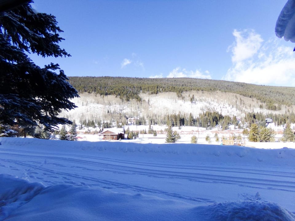 Natural landscape, Winter, Mountain view