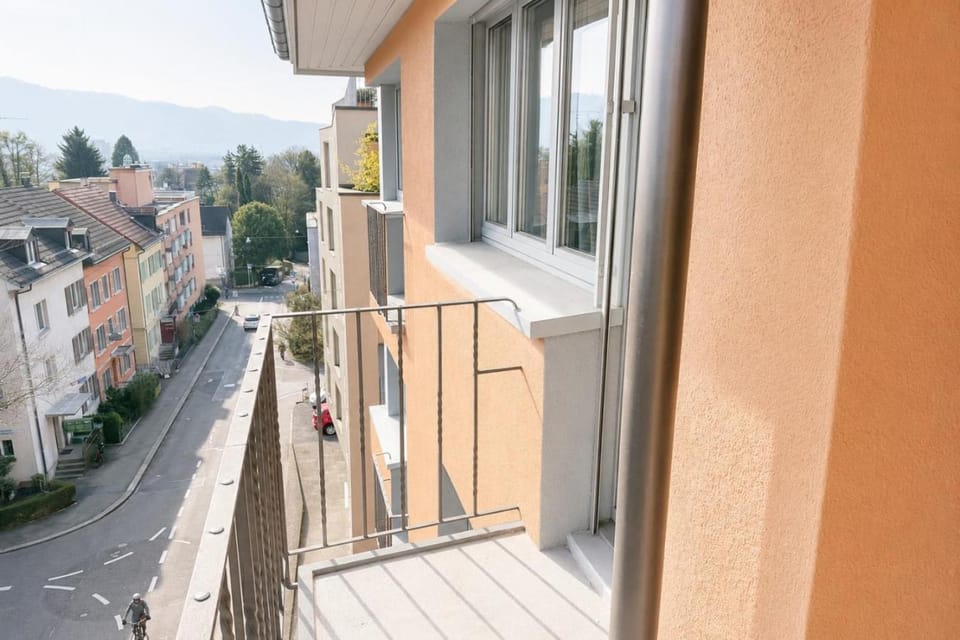 Property building, Day, Neighbourhood, View (from property/room), Balcony/Terrace, Street view