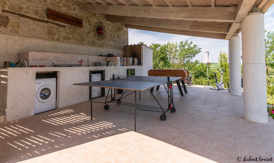 Patio, Table tennis, Table tennis, View (from property/room), washing machine, dryer