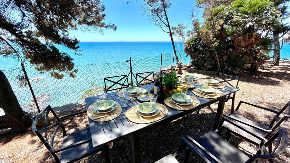 Natural landscape, Dining area, Sea view