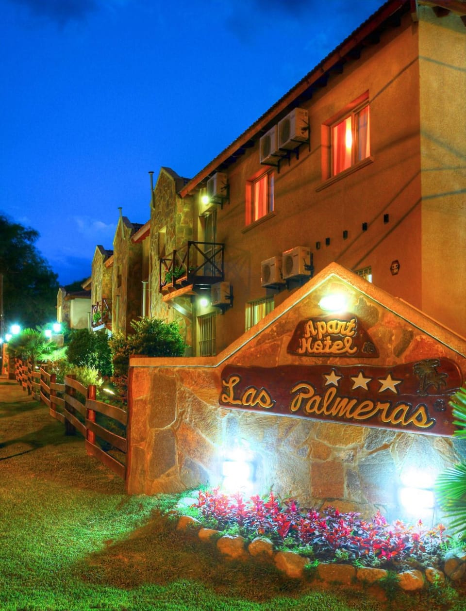 Property building, Night, Property logo or sign