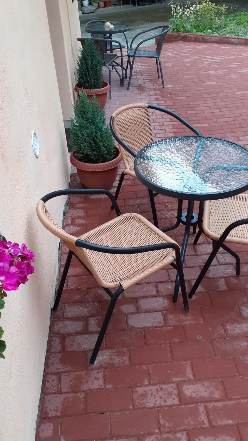 Balcony/Terrace, Garden view, Inner courtyard view, hair dresser