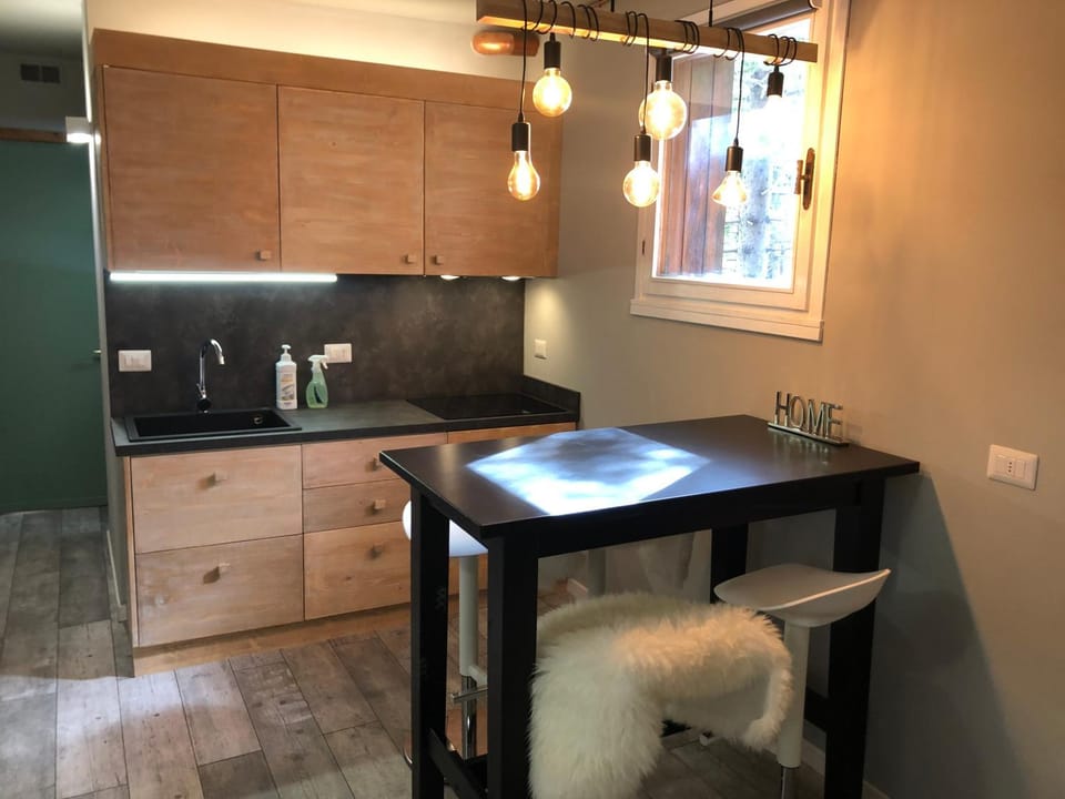 Kitchen or kitchenette, kitchen