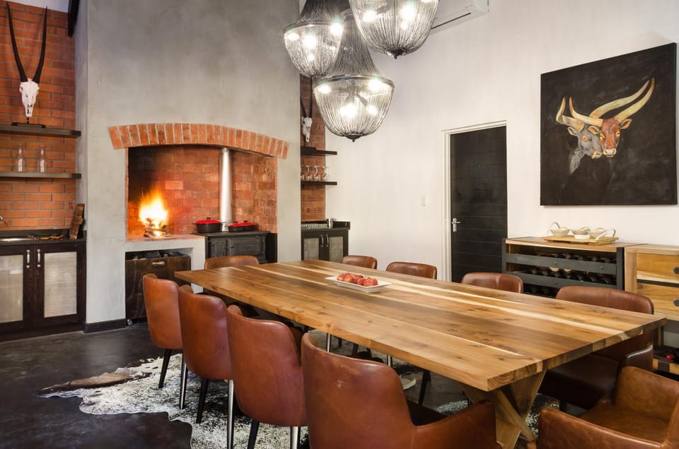 BBQ facilities, Dining area