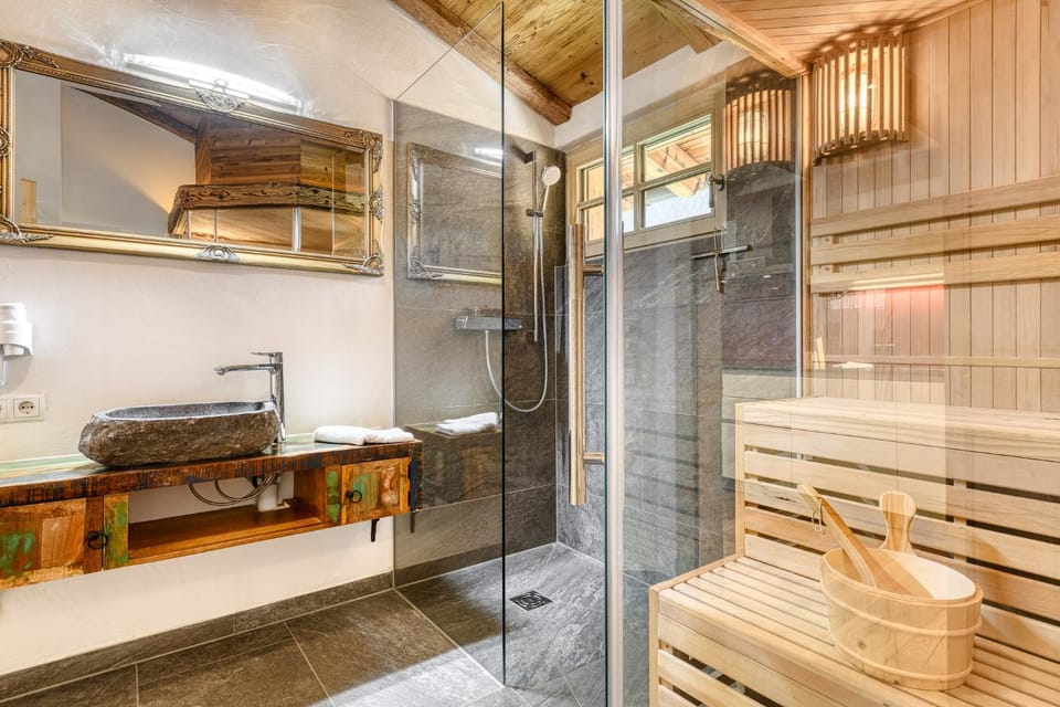 Shower, Sauna, Bathroom