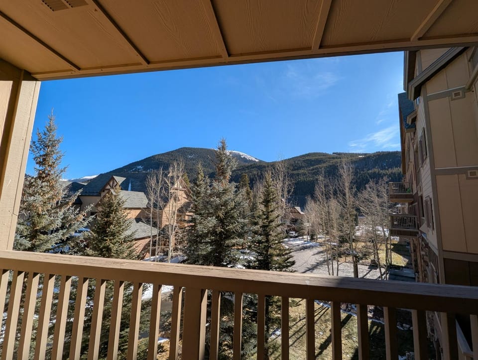 Day, Winter, View (from property/room), Balcony/Terrace, Mountain view