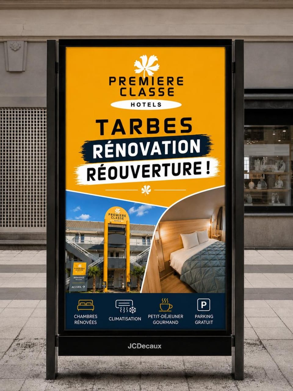 Property building, View (from property/room), Text overlay, Guests, internet