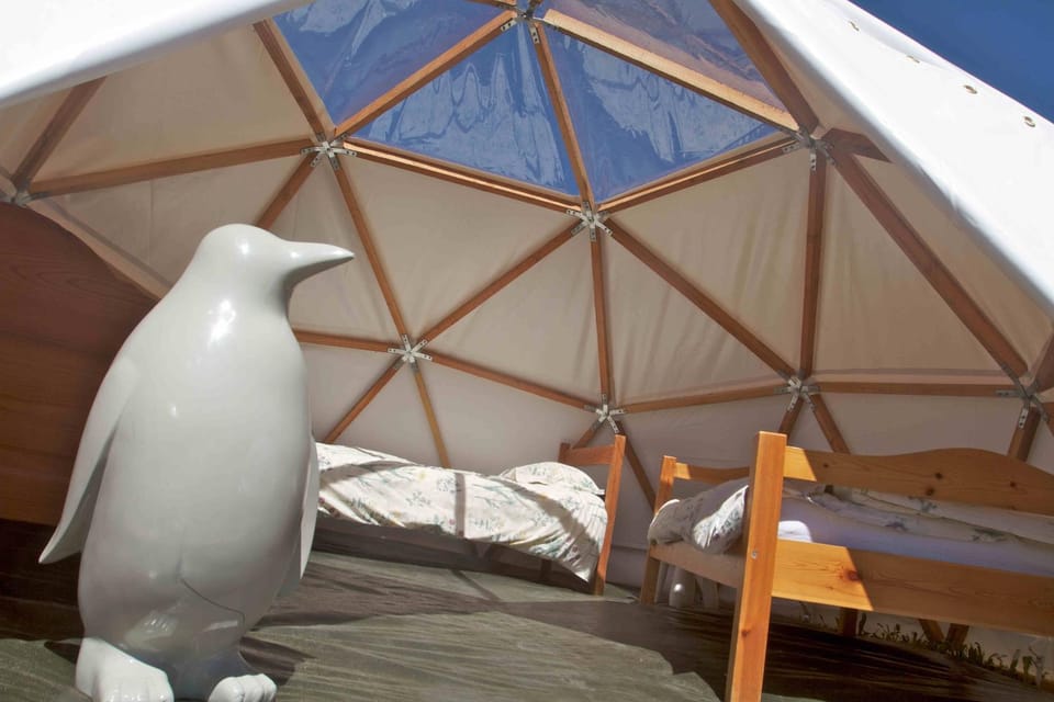 Les domes du Chalet Viso Luxury tent in Piedmont