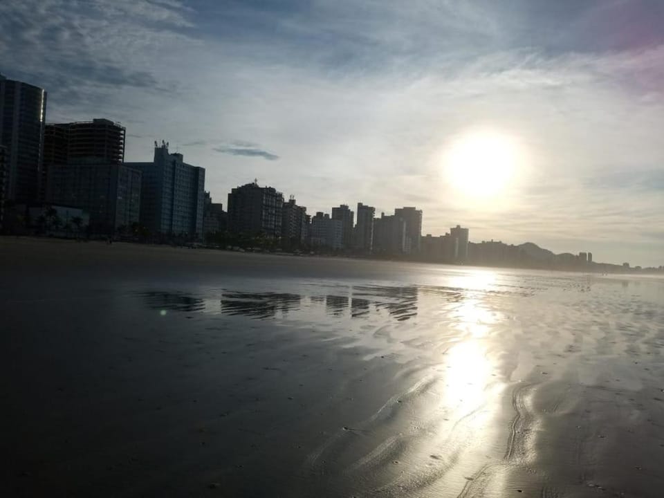Day, Natural landscape, Beach, City view, Sunrise